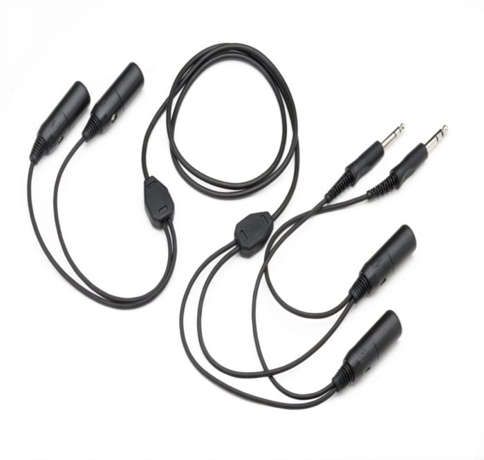 General Aviation Dual Headset Adapter