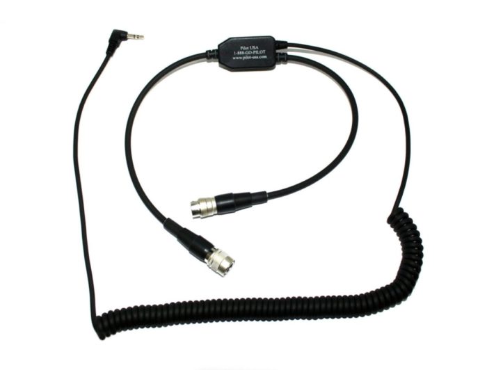 General Aviation Digital Audio Recorder Adapter for David Clark (Panel Power) Headset