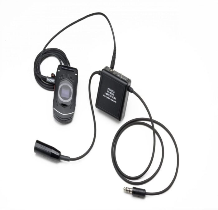 Helicopter Headset Cell Phone Adapter / Music