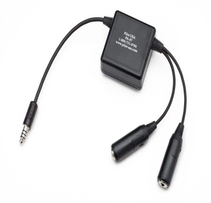 Aviation Headset High to Low Impedance Adapter